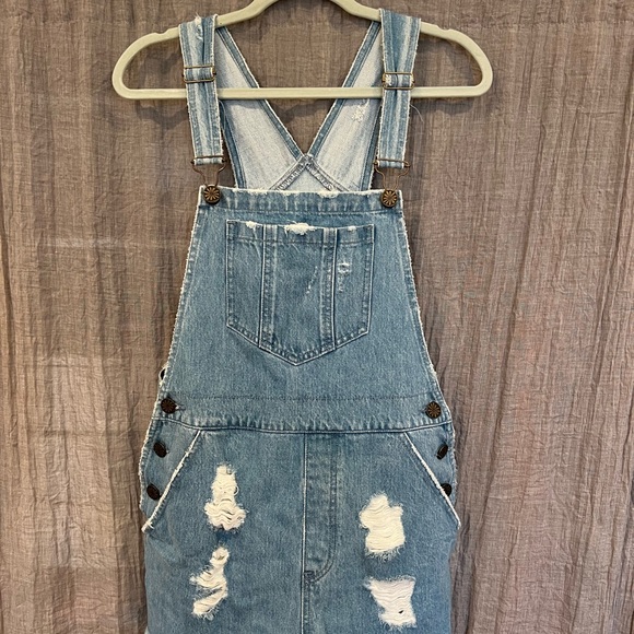 Denim Overalls - Picture 1 of 6